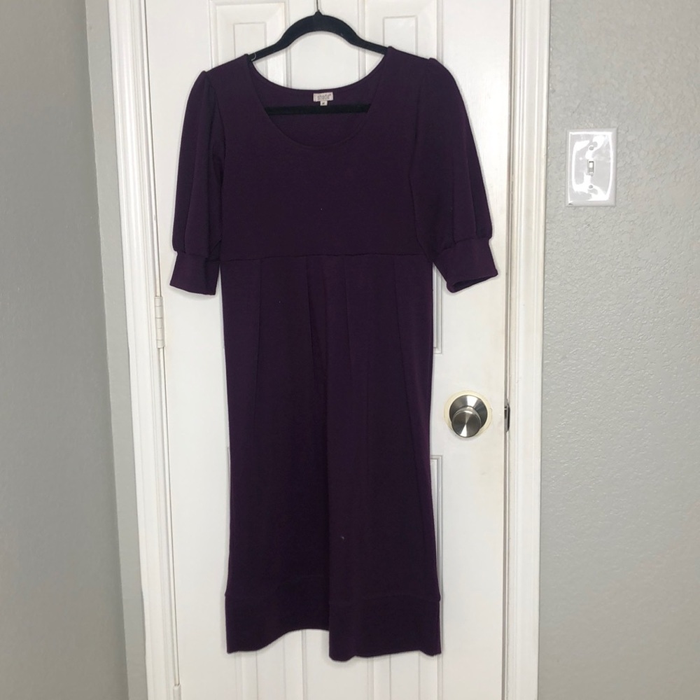 Purple dress